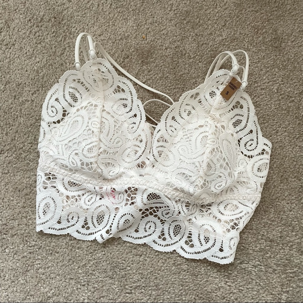 Victoria’s Secret PINK Lace Crochet Bralette